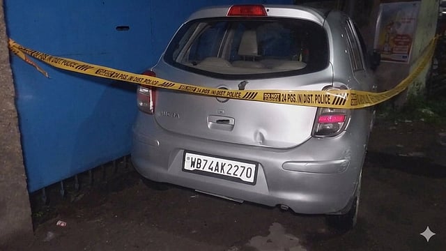 the fake number plate car used for the murder  