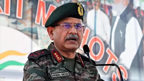 Army Chief Upendra Dwivedi Warns Pakistan Over Terror Threat