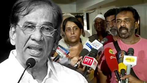 K Rajan's son shared the reason behind his fathers death
