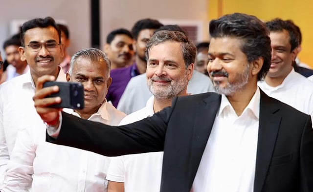 விஜய் - ராகுல் காந்தி