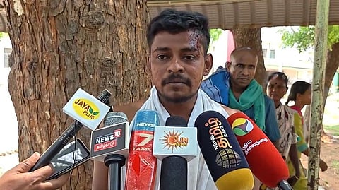 செய்தியாளரை தாக்கிய போதைக்கும்பல்