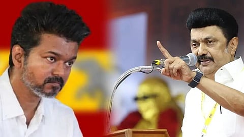 Vijay & MK stalin 