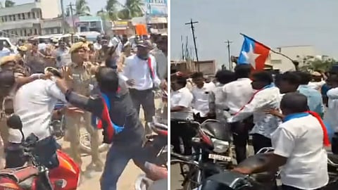 திமுக - விசிகவினர் மோதல்