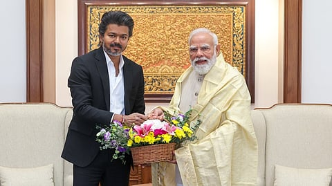 Vijay’s Delhi Visit Intensifies After Key Talks With PM Modi