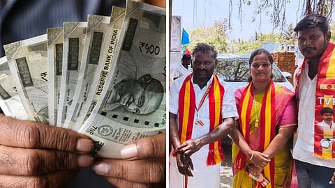 காஞ்சிபுரத்தில் பணமோசடி என தவெக பெண் நிர்வாகி மீது புகார்