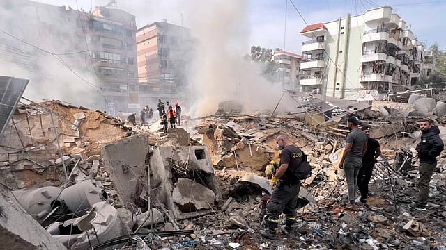 Israel strikes Beirut