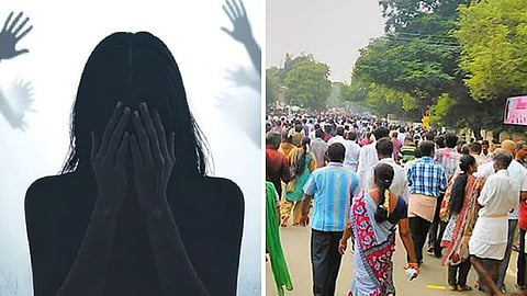 கிரிவலம் மேற்கொண்ட 2 பெண்களுக்கு பாலியல் துன்புறுத்தல் செய்த 8 பேர் கைது