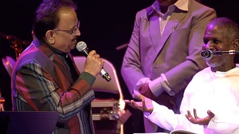 Ilaiyaraaja left a emotinal audio note about SPB on his 80th birthday