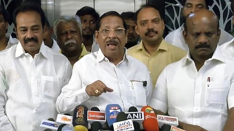 RS Bharathi Raises Question on Possible DMK-AIADMK Alliance