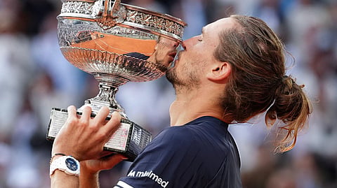 French Open 2026 Alexander Zverev wins maiden slam after tense