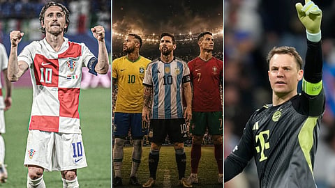 luka modric, neymar, messi, ronaldo, manuel neuer