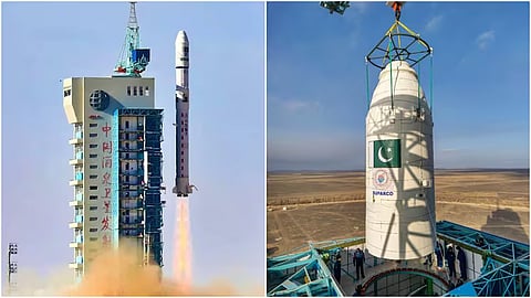 Pakistan launches 6 satellites to watch India