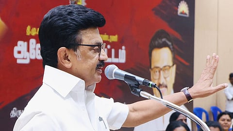 Stalin Criticizes Vijay, Links Karur Probe Remark to Delhi Visit