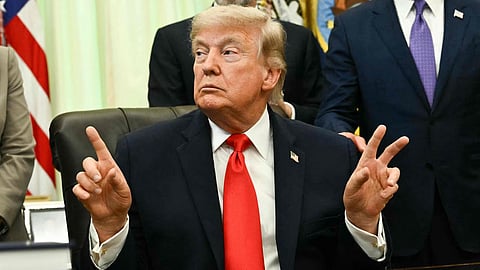trump says peace deal with iran set to signed today