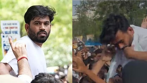 CJP Founder Abhijit Deepke Attacked During Protest in Jaipur
