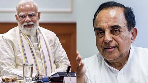 Senior BJP Leader Swamy Slams Modi’s Foreign and Security Policies