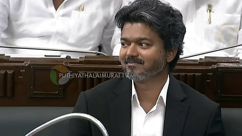 Premalatha Sparks Debate OPS Responds CM Vijay Smiles in TN Assembly