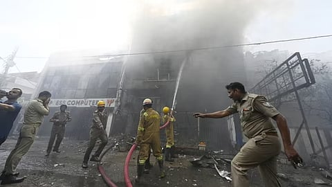 15 Students Killed in Massive Fire at Lucknow Coaching Centre