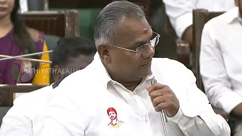 Minister Anand Caught Off Guard After Speaker's Remark