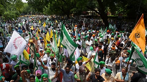 Farmers Protest 