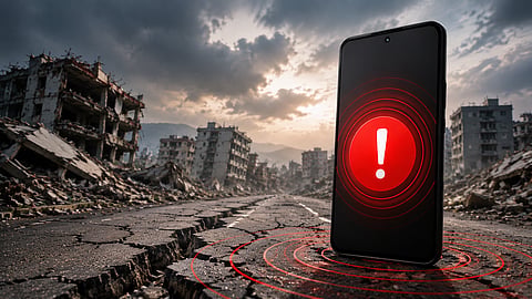 google warned people before quake 