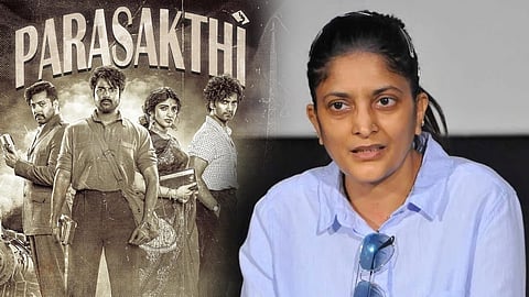 Sudha Kongara ask unpaid remuneration for Parasakthi