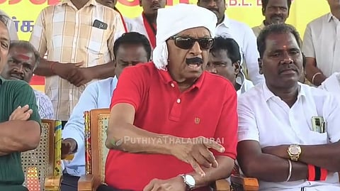 Vaiko Argues with Reporter; MDMK Cadres Try to Attack Journalist