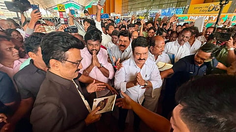 M.K. Stalin Leaves for London on 10-Day Visit