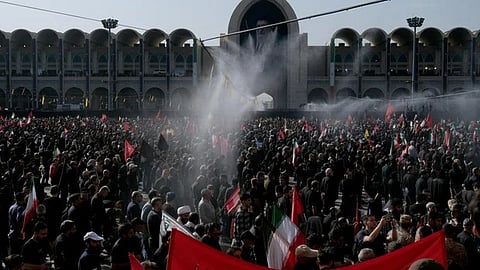 Ali Khamenei funeral 