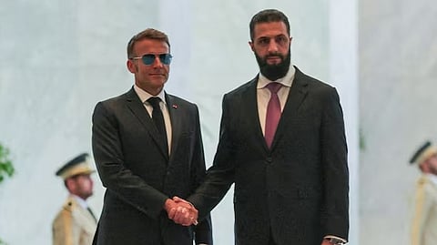 Blasts Near Hotel Hosting Macron in Damascus Spark Panic