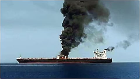  Iran Missile attack on Commercial Ships in Strait of Hormuz
