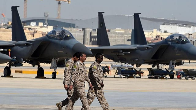 America air base in Saudi Arabia