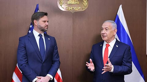 JD Vance & Netanyahu 