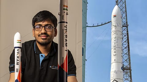 Vikram-1-set Rocket Success The story of Pawan Kumar Chandana