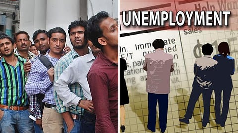 unemployment rate increase in india