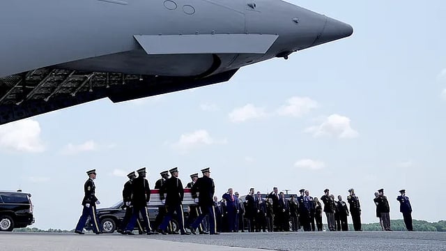 Trump paid tribute 