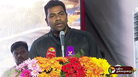 Adhav Arjuna Says TN Supports Delhi NEET Protest