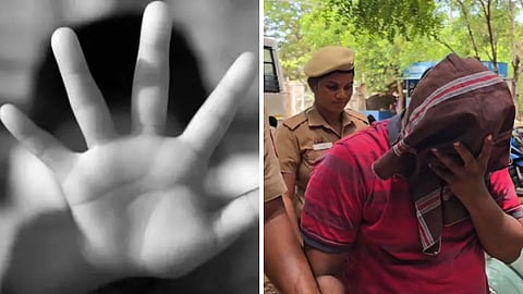பள்ளி மாணவிகளுக்கு பாலியல் தொல்லை கொடுத்த 2 ஆசிரியர்கள் கைது