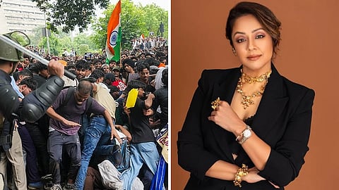 Actress Jyothika supports Delhi students protest