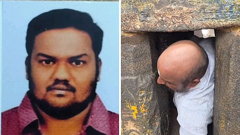 இடுக்கு பிள்ளையார் கோவிலில் மூச்சுத்திணறி பக்தர் மரணம்