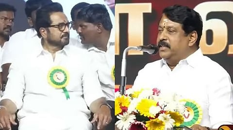 Nainar Nagendran Praises Sarathkumar as CM Material
