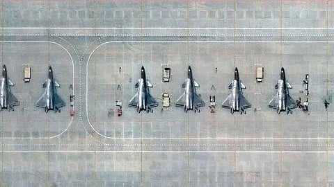 Satellite Images Show China's J-20 Stealth Jets Near India's LAC