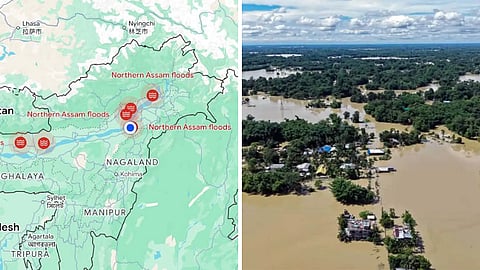 வெள்ள அபாய மாநிலமாகும் அஸாம்