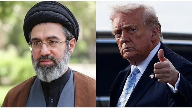 Trump and Mojtaba