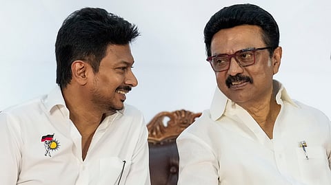 Udhayanidhi Stalin & MK stalin