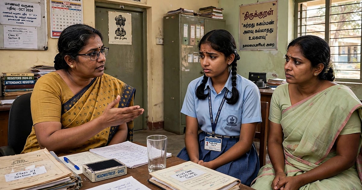 உசிலம்பட்டி மாணவி தற்கொலை: தலைமை ஆசிரியை மீது வழக்குப்பதிவு