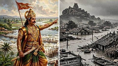 திருச்சியை உலுக்கிய பெருவெள்ளம்