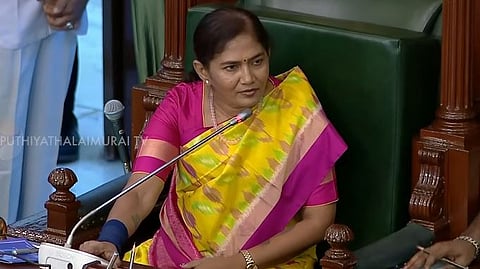 Sathyabama Calls Presiding Speaker Seat a Historic Moment