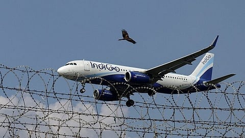 The IndiGo Navi Mumbai-Srinagar flight 6E 225 collided with a pole