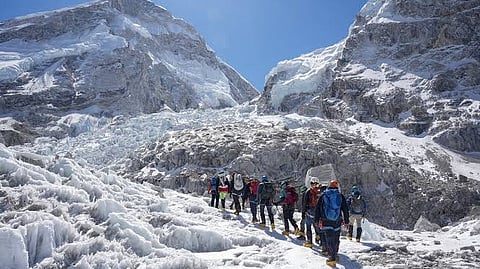 Urine poses a threat to the Himalayas